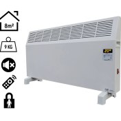 Resim Heatbox Konvektör Isıtıcı 500W Uzaktan Kumandalı Dijital HBK500D 
