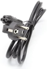Resim 1.5mt 1,5 Metre Thinkpad Laptop Notebook Adaptör Için Yonca Power 3lü Uç Elektrik Power Kablosu 