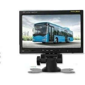 Resim Ucuzcu Market 7 Inç Tft LCD Ekran (Usb - Sd - Renkli Kumandalı 2 Kamera Bağlanan Monitor ( Flim Izle-Müzik Dinle) 