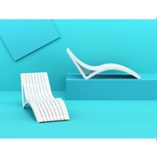 Resim Asmasa44 Siesta Slim Şezlong Mindersiz 