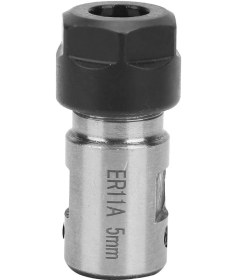 Resim Tenfowee Er11-5mm Kazı Makinesi Motor Ekseni Uzatma Çubuğu + 7 Adet Er11 Konik Mandrel Seti - Cnc, Freze, Delme İşlemleri İçin Dayanıklı Çelik 