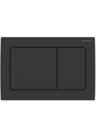 Resim Geberit Alpha30 115.055.14.1 Kumanda Paneli, Çift Basmalı, Siyah Siyah 