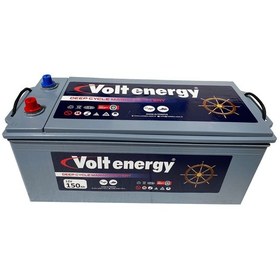 Resim Volt Energy12 V 150 Amper Deep Cycle Marin 