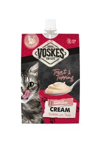 Resim 4 Adet Voskes Cream Karışık Kedi Ödülü 90gr 