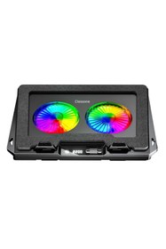 Resim Classone GT102 Gaming Laptop Soğutucu, 2200rpm , Rgb Işıklı , Led Display , Notebook Soğutucu Stand 