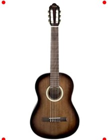 Resim markentegra Mat Sunburst Tam Boy Klasik Gitar (4/4) 