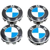 Resim Honmex Bmw İçin 68mm Alüminyum+abs Jant Merkezi Kapakları, Dayanıklı, Kolay Kurulum, Su Geçirmez, 4 Adet Set 