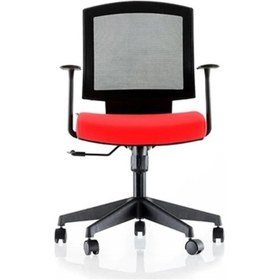 Resim Goldsit Kırmızı Reks One 100 P Fileli Ofis Sekreter - Şef Çalışma Koltuğu (552001.K) 