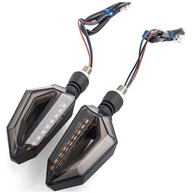 Resim Motosiklet Amerikan Park Modüllü Yeni Nesil Led Sinyal Takımı 