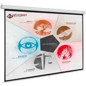 Resim Artscreen 200X200 Cm Storlu Projeksiyon Perdesi 