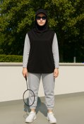 Resim mirach Hijab Sport Sweat - Siyah, Rahat Ve Şık Spor Tesettür Ürünü 
