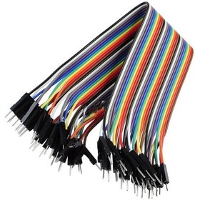 Resim 20Cm 40 Pin Erkek Erkek Dupont Kablo 