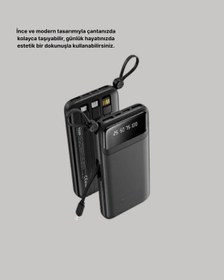 Resim Bfs Çoklu Güvenlik Korumalı 20.000 Mah Powerbank Fener Özellikli Çok Renkli 