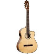 Resim Ortega RCE141NT Family Series PRo Elektro Klasik Gitar (Natural) 