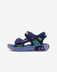 Resim Skechers Power Splash Büyük Erkek Çocuk Lacivert Sandalet 402271l Nvmt Lacivert 