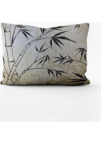 Resim Paradero Bambu Yaprakları Yastık Kılıfı 