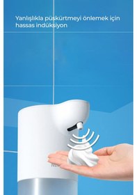 Resim Neutron Sensörlü Otomatik Akıllı Sıvı Sabunluk (Sıvı Sabun) 