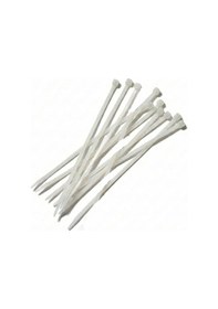 Resim Kablo Bağı Kelepçe Cırt 4,8x400mm 10'lu Beyaz 