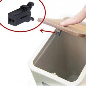 Resim Esemiz Tüm Araçlara Uyumlu Mini Otomatik Oto Gözlük Kutusu Kilidi (2 Adet) 