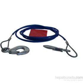 Resim Space Plastik Kaplamalı Metal Çeki Halatı 2 ton 