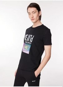 Resim ICE PLAY Bisiklet Yaka Düz T-Shirt, 23IU1M0F018P400 