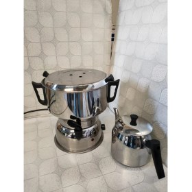 Resim Seçil 70 Bardak Paslanmaz Çelik Elektrikli Termostatlı Semaver – Enerji Tasarruflu Çay Kazanı 