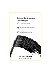 Resim Note Iconic Look Mascara Yoğun Hacim Etkili Maskara - Siyah 