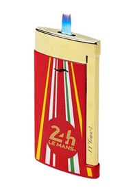 Resim S.t. Dupont 24h Le Mans Kırmızı-gold Slim 7 Puro Çakmağı 27790 