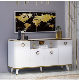 Resim Sophia Konsol Beyaz 