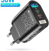 Resim Uslion Pd 58w Usb + Type-c Hızlı Şarj Başlığı 