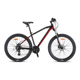 Resim Kron Xc150 Hd 27,5 Jant 17cm Kadro Siyah-kırmızı Bisiklet 