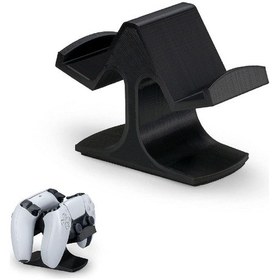 Resim Çift Oyun Kumanda Standı - İkili Stand - Xbox One, Ps5, Ps4, Pc, Steelseries, Steam Evrensel Tasarım 