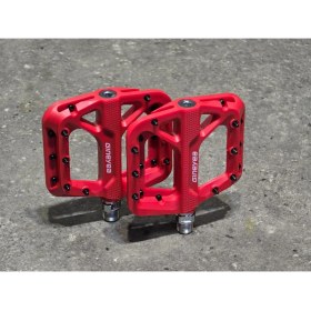 Resim Bike And Art Gineyea M996 Rulmanlı Hightec Çivili Trial Bmx Pedal Kırmızı 