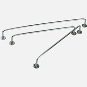 Resim Adilon Metal Kravatlık 40 cm Krom 