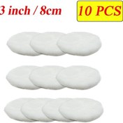 Resim 5/6pcs 3/4/5/6/7 Inç Parlatma Kiti Parlatma Pad Araba Ağda Sünger Disk Yün Tekerlek Oto Boya Bakım Parlatıcı Pedleri Araba Gadget (Yurt Dışından) 