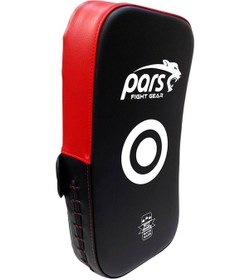 Resim Pars Moon Eğri Darbe Yastığı Kırmızı-Siyah Tek PRS-1951 Kırmızı - Siyah 