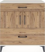 Resim Arges Şifonyer 2 Raflı 2 Çekmeceli 2 Kapaklı 88x30x96 Aytaşı-çam Aytaşı 