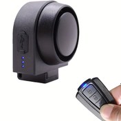 Resim Bisiklet/Motosiklet/Elektrikli Araç/Scooter için Kablosuz Uzaktan Kumandalı Akıllı Alarm, Titreşim Akıllı Sensör Alarmı, Hırsızlık Alarmı 