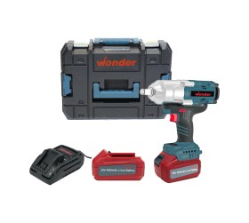 Resim Wonder WAS12S4 20V 4.0AH Li-ion Çift Akülü Kömürsüz Somun Sıkma Makinesi 