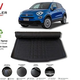 Resim Fiat 500 X Bagaj Havuzu 2014 2021 Arası 3D Wöller Ultraflex 