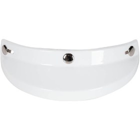 Resim Teltree 3-snap Retro Çevrilir Güneş Koruyucu: Uv, Buhar Ve Çizik Koruma, Açık Yüz Kaskları İçin 