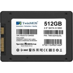 Resim Twinmos 2.5 512GB Sata3 580MB-550MB/S SSD Disk TM512GH2UGL 