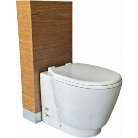 Resim Isvea - Soluzione Ahşap Rezervuarlı Btw Klozet Seti Kapak Dahil Outlet - 10SZ1001SVTK- 