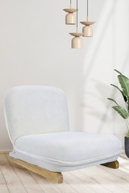 Resim Zem Ligredo Teddy Kumaş Berjer, Kırık Beyaz 