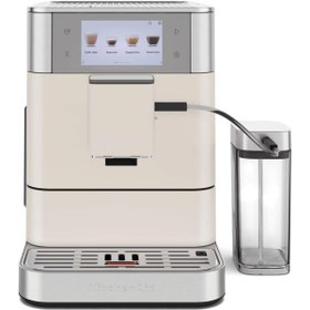 Resim Kitchenaid KF8 5KES8558EPL Tam Otomatik Espresso Makinesi – Porcelain White 