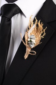 Resim Esgue Yaka Çiçeği Gri 