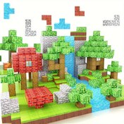 Resim 75/100/144 adet MagWonder Manyetik Yapı Blokları Çocuklar İçin - Canlı Renklerle STEM Eğitici İnşaat Oyuncakları, Yaratıcı Tasarım & Dayanıklı Mıknatıs Bloklar, Erkek ve Kız Çocuklarına Mükemmel Noel Doğum Günü Hediyesi, Hayal Gücü Oyun Seti, Dekoratif Oyun Seti 