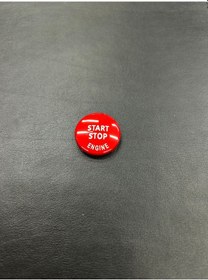 Resim Bmw E60 E61 E84 E87 E90 E92 Kırmızı Start Stop Butonu 