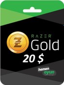 Resim Hemenoyun Razer Gold 20 Usd Dolar 