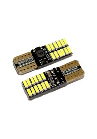Resim Dekoratif Led Ampul T10 24 Smd Canbus'lı Beyaz 12v 